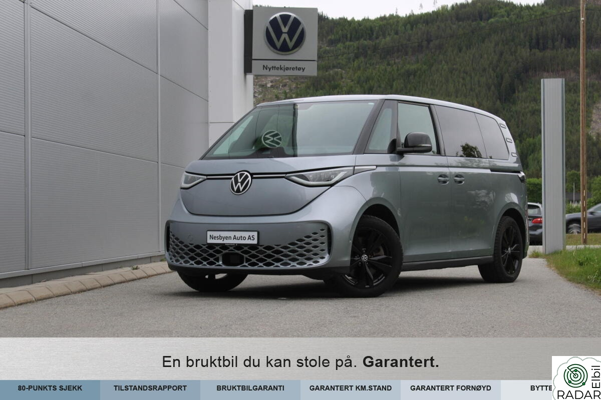 VOLKSWAGEN ID. BUZZ PRO 150 KW Id.buzz pro 77kwh 204hk Godt Utstyrt! Hjemlevering?
