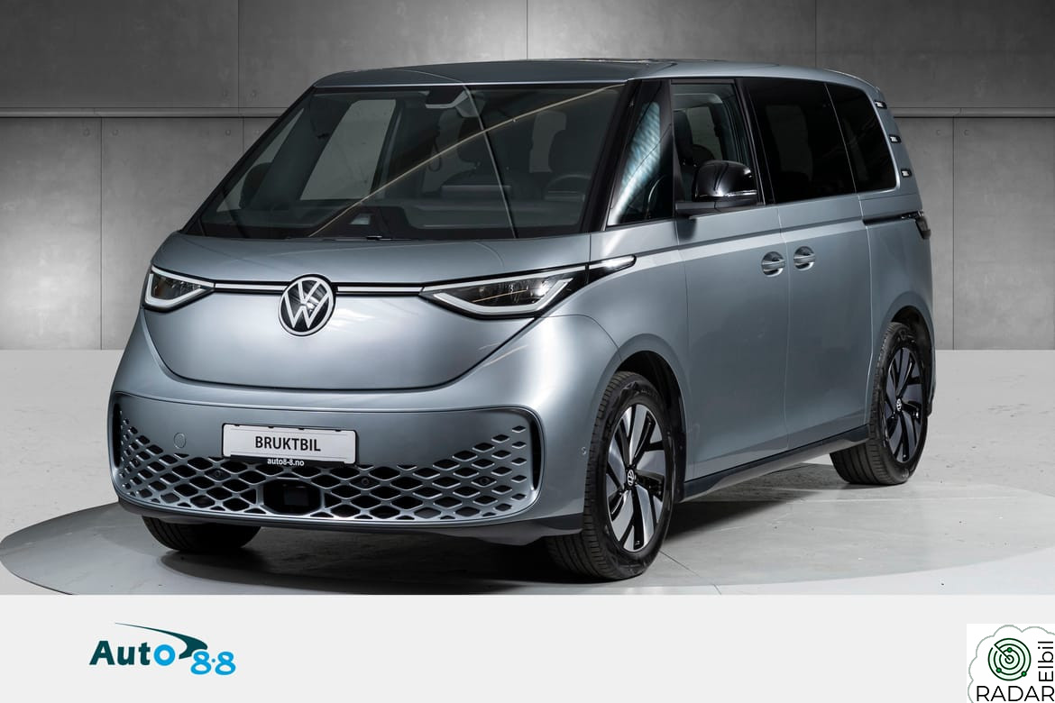 VOLKSWAGEN ID. BUZZ PRO 150 KW 77 kWh 204hk | Adaptiv cruisekontroll | Hengerfeste ++