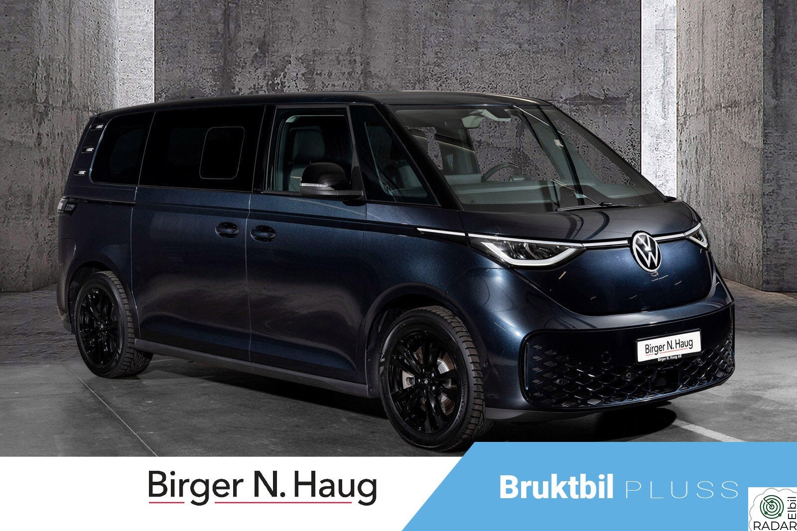 VOLKSWAGEN ID. BUZZ PRO LR 210 kW 79kWh 286hk 6-s GODT UTSTYRT! GOD PLASS!GOD REKKEVIDDE!