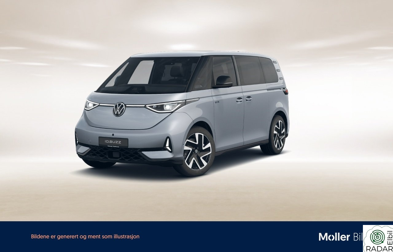 VOLKSWAGEN ID. BUZZ GTX KR 250 kW GTX K 340hk - Pano, 360Kam, Matrix, Krok, 20"