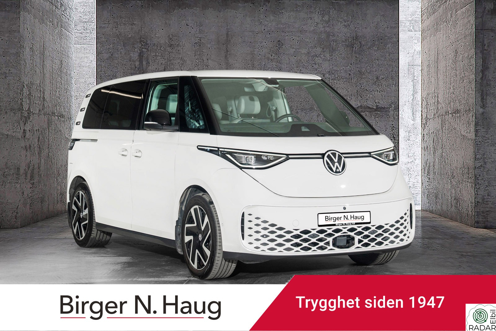 VOLKSWAGEN ID. BUZZ PRO 150 KW Pro 77kWh 204hk EL.STOLER/EL.H.FESTE/MASSASJE
