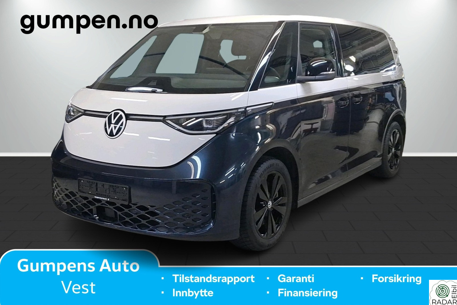 VOLKSWAGEN ID. BUZZ PRO 150 KW ID.Buzz Pro 77kwh 204hk/  5 seter / hengerfeste