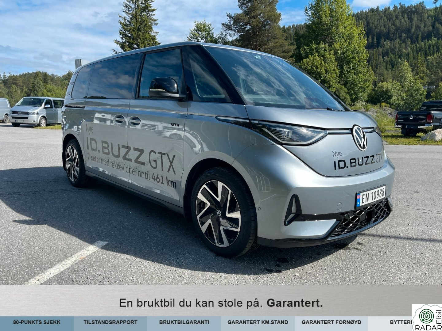 VOLKSWAGEN ID. BUZZ GTX LR 250 kW ID.Buzz GTX lang 7s 340hk R.KAM KROK VARMEPUMPE MATRIX