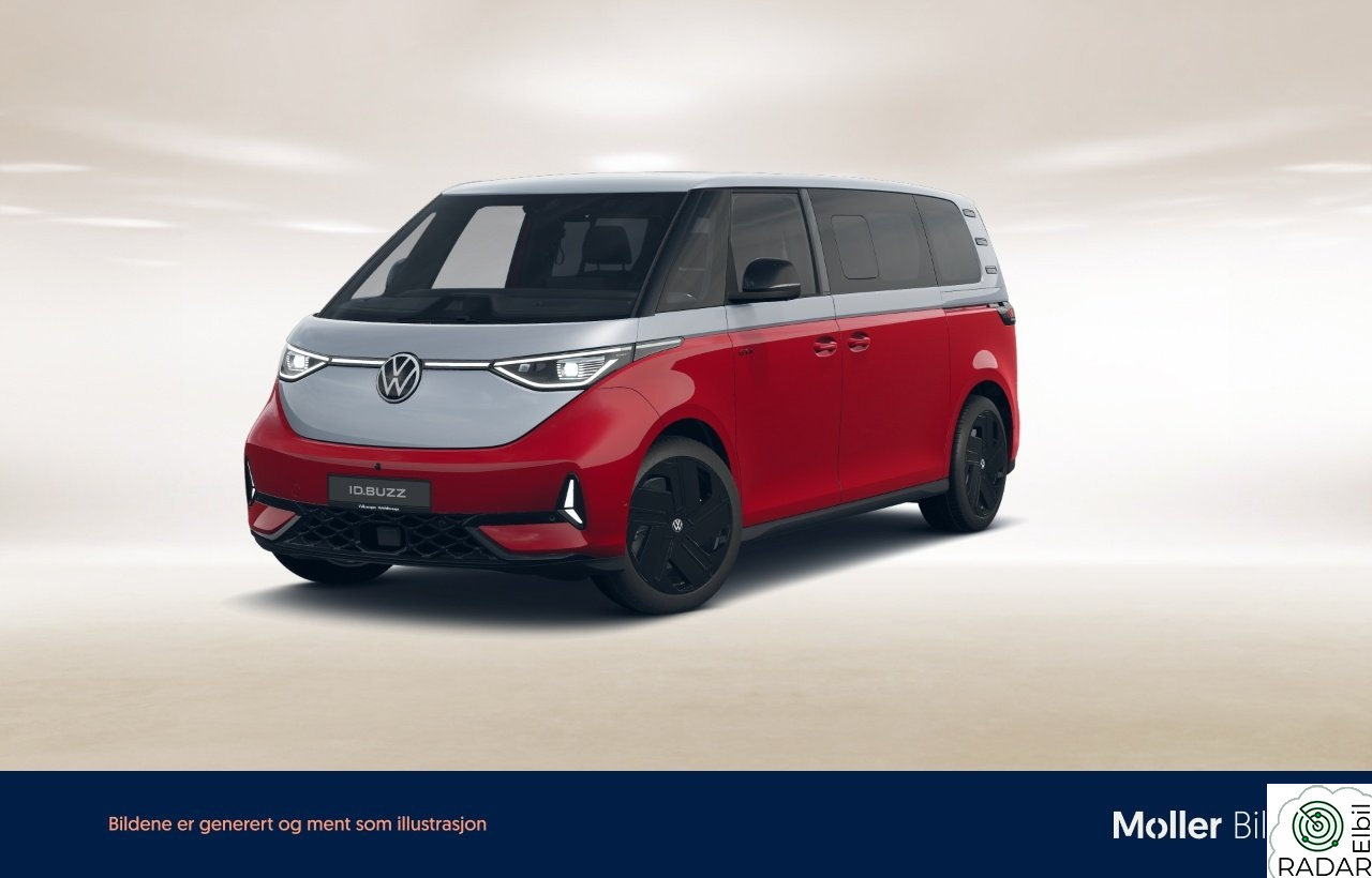 VOLKSWAGEN ID. BUZZ GTX LR 250 kW Id.buzz gtx excl. lang 6s | Flott utstyrt demobil |