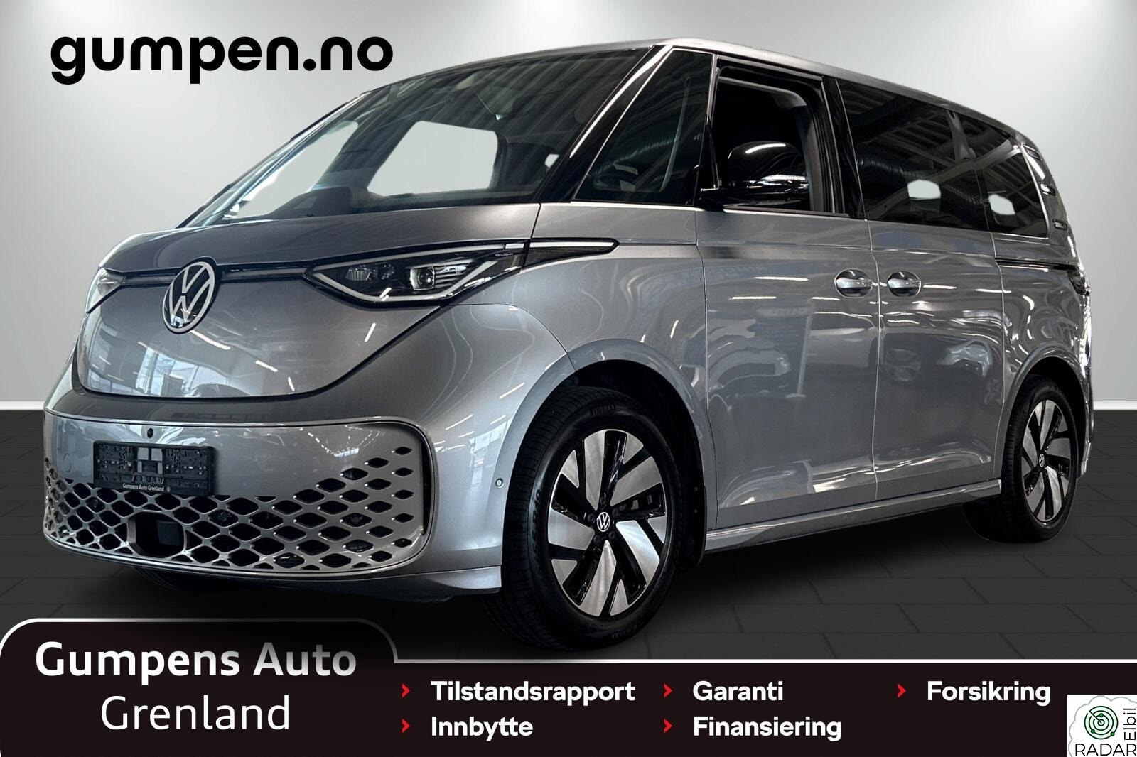 VOLKSWAGEN ID. BUZZ PRO 150 KW Id.buzz pro 77kwh 204hk R.kam/Navi/H.feste/ACC++