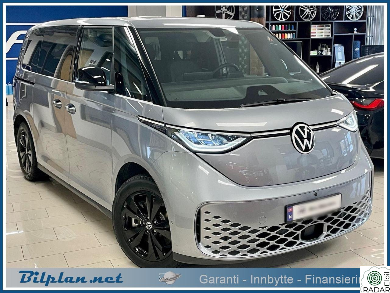 VOLKSWAGEN ID. BUZZ PRO 150 KW Pro ElSide+bakluke ACC Hengerfeste 5 Seter Norsk