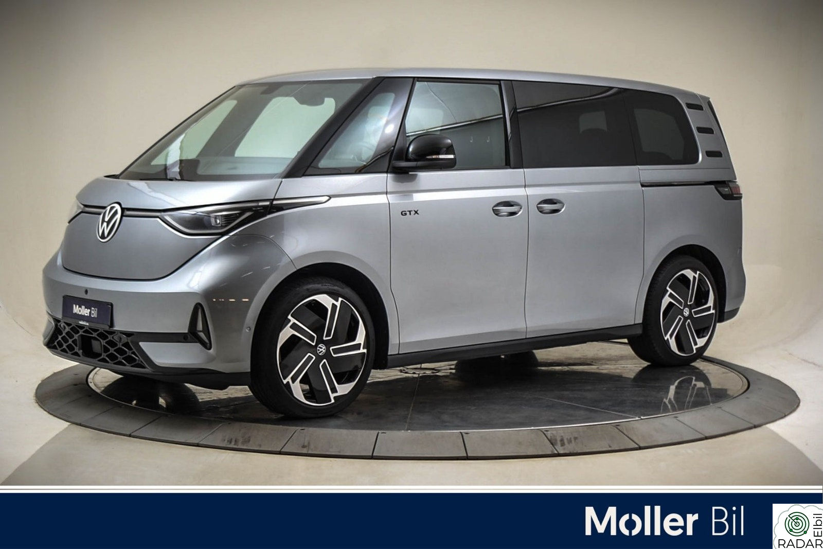 VOLKSWAGEN ID. BUZZ GTX KR 250 kW GTX 4-MOTION 340hk 6-Seter Krok/HUD/Kamera/Varmepumpe