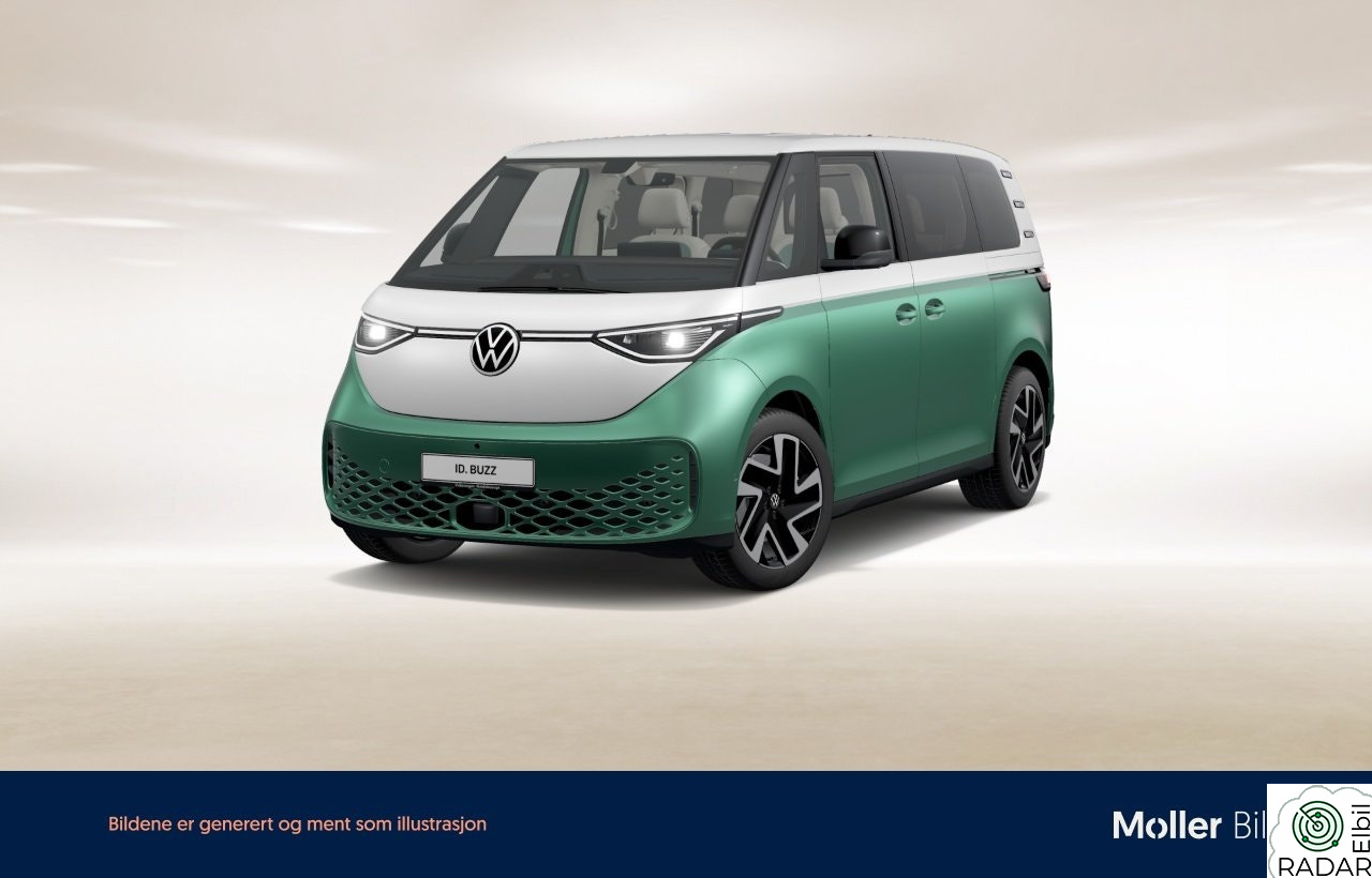 VOLKSWAGEN ID. BUZZ PRO 150 KW Pro 77kWh 204hk - Matrix, 360Kam, Navi, Krok