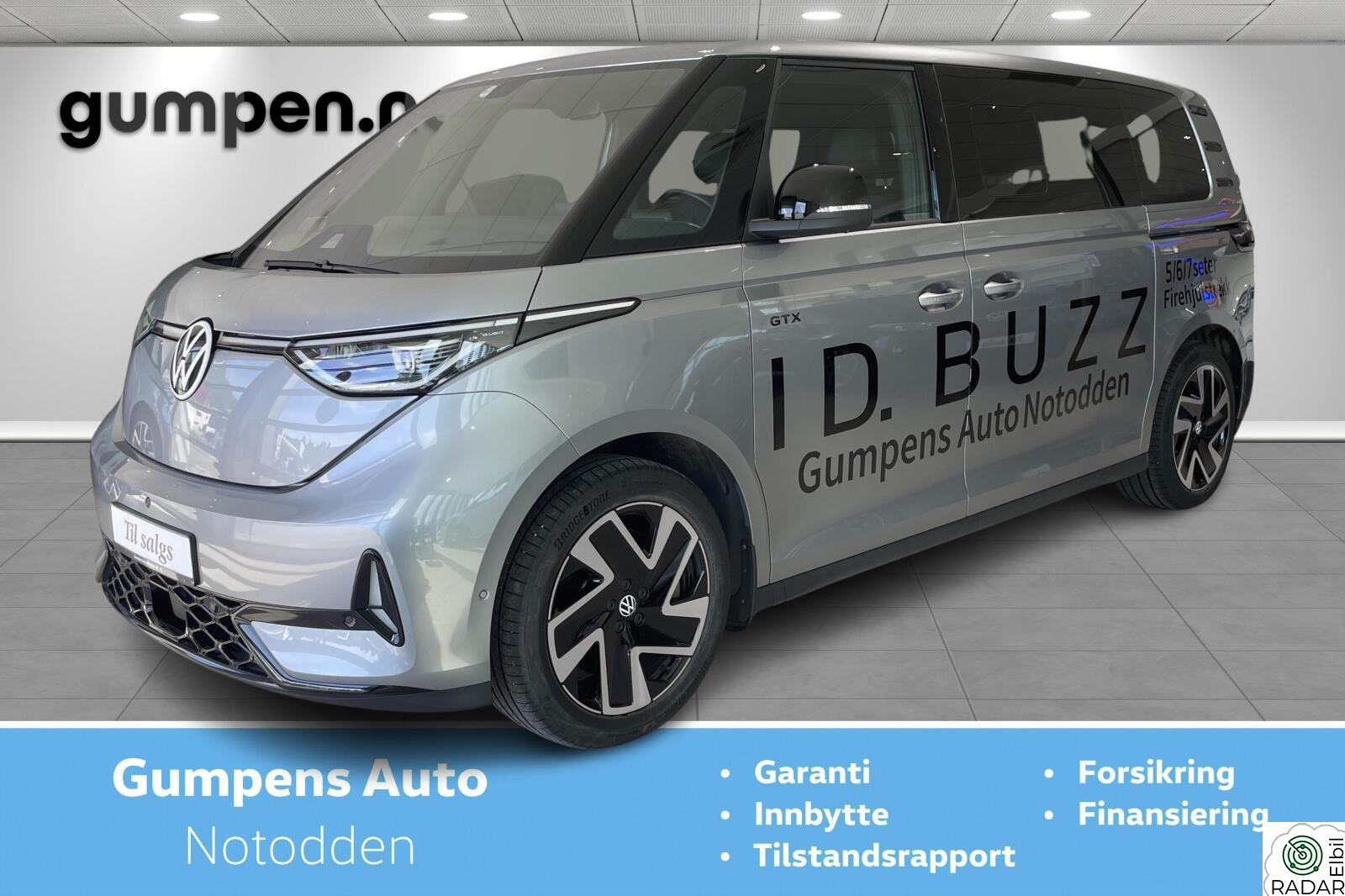 VOLKSWAGEN ID. BUZZ GTX LR 250 kW ID.BUZZ GTX excl. lang 7s kamp