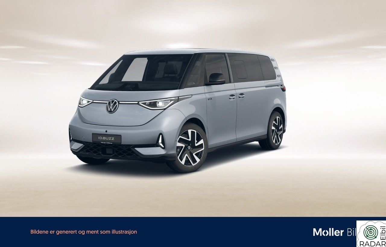 VOLKSWAGEN ID. BUZZ GTX LR 250 kW GTX L 86kWh 340hk Exclusive -H/K,HUD,Pano,Matrix,360Kam