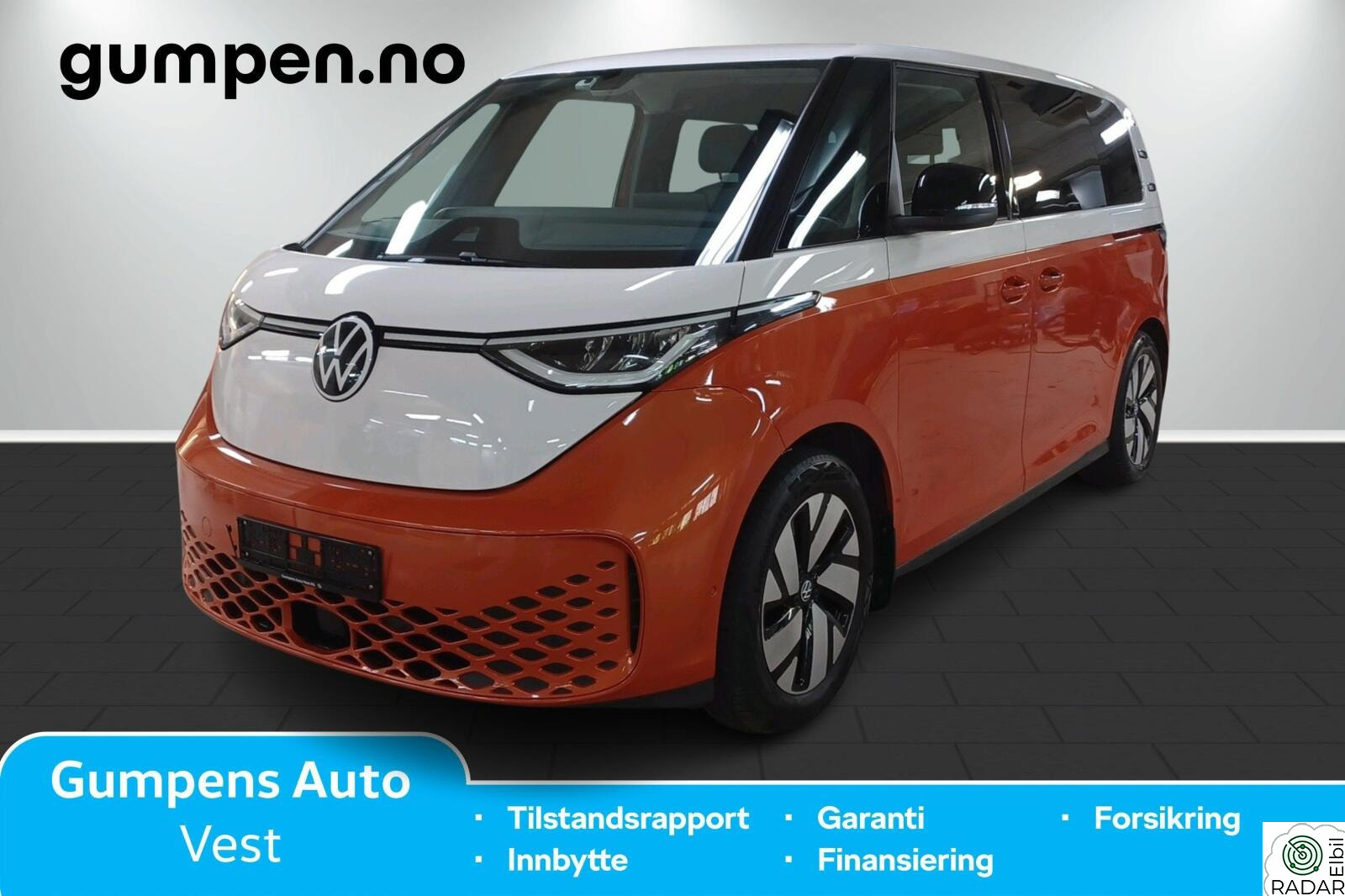 VOLKSWAGEN ID. BUZZ PRO 150 KW Id.buzz pro 77kwh 204hk ACC,RYGGEKAMERA,NAV,KROK++
