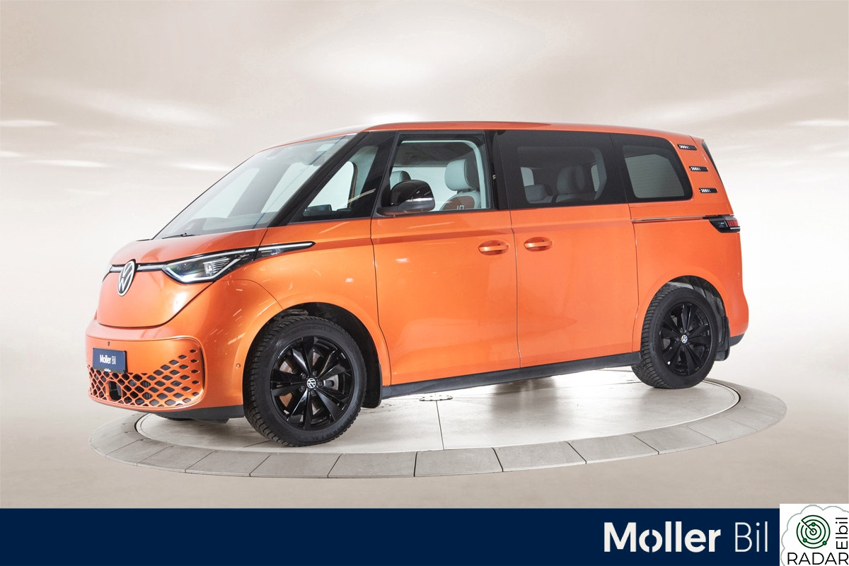 VOLKSWAGEN ID. BUZZ PRO 150 KW Pro Komfort+ 77kWh 204hk HFeste|Matrix|Ryggekam|ElSeter