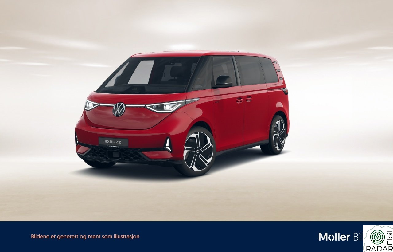 VOLKSWAGEN ID. BUZZ GTX KR 250 kW GTX K 340hk - H&K, HUD, Matrix, R.Kam, Krok