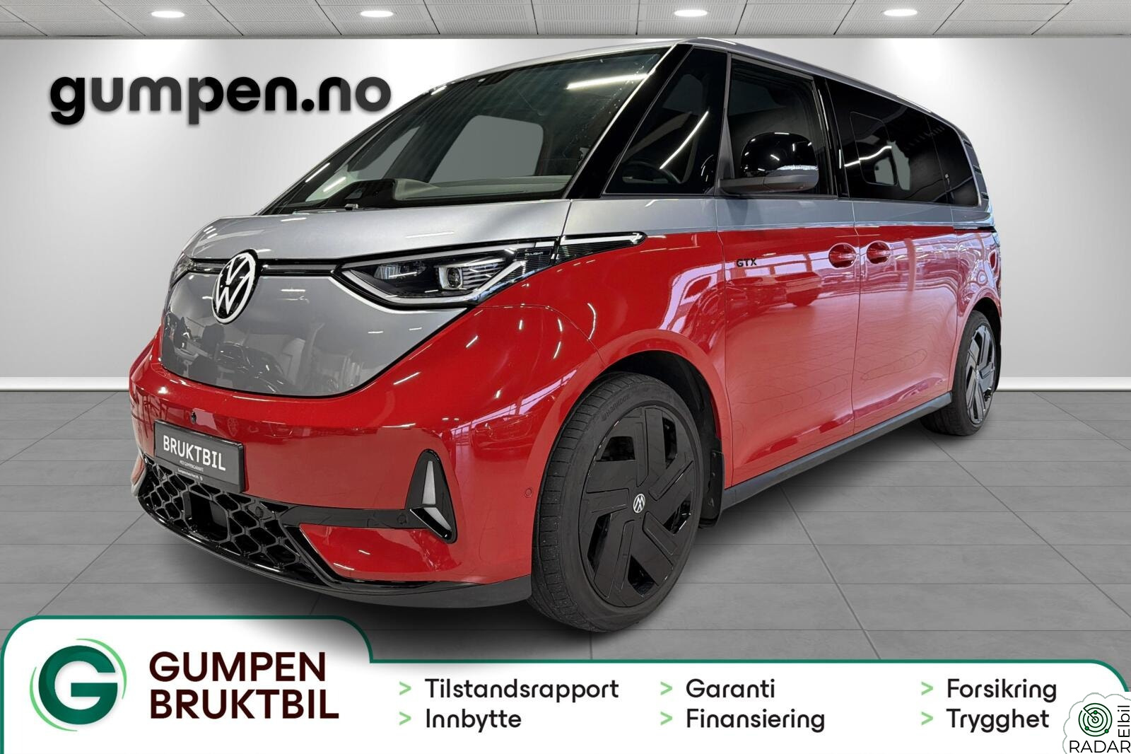VOLKSWAGEN ID. BUZZ GTX LR 250 kW GTX/LANG/340HK/7-SETER/360K/KROK