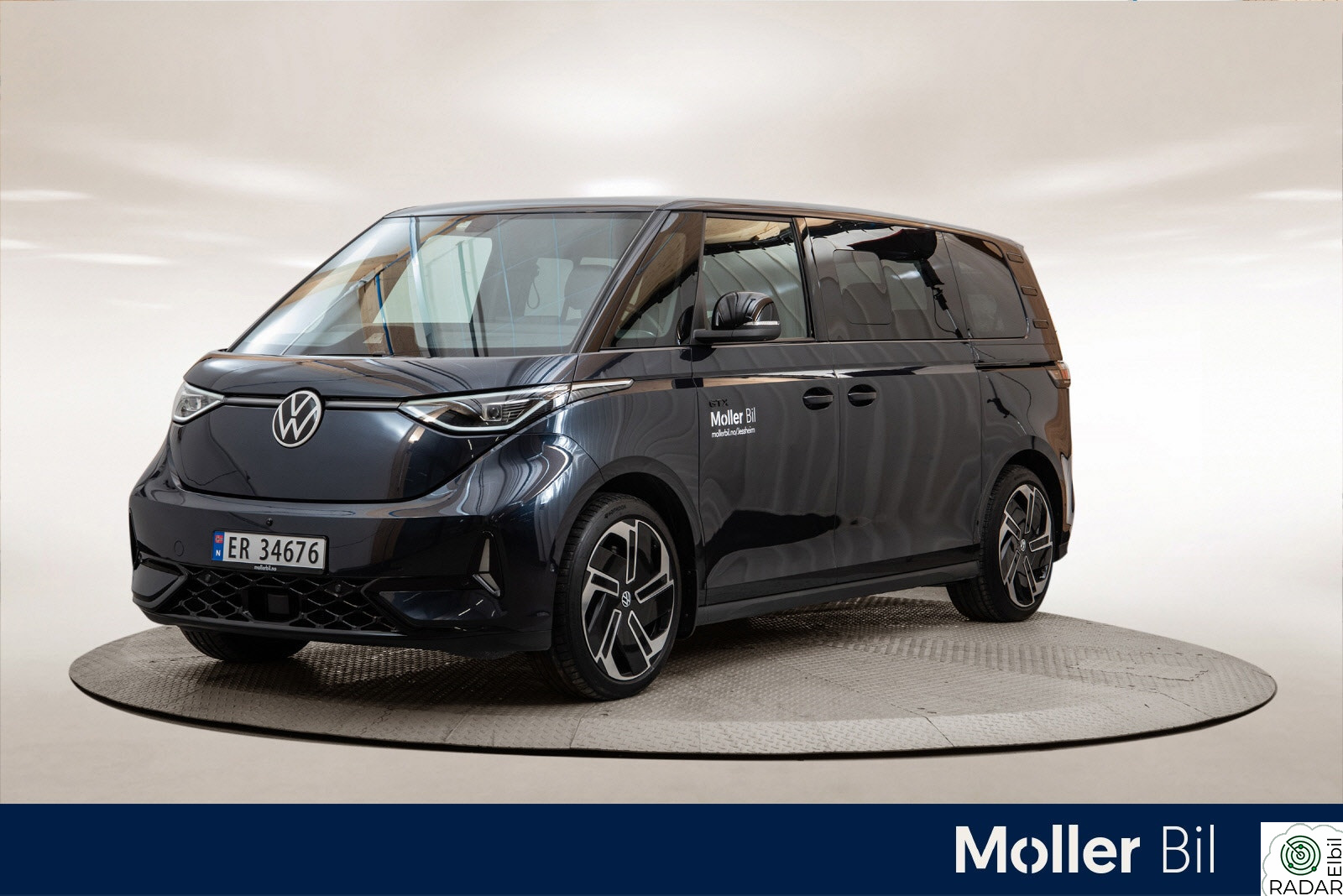 VOLKSWAGEN ID. BUZZ GTX LR 250 kW Id.buzz gtx excl. lang 7s *Varmepumpe/krok/7 seter*