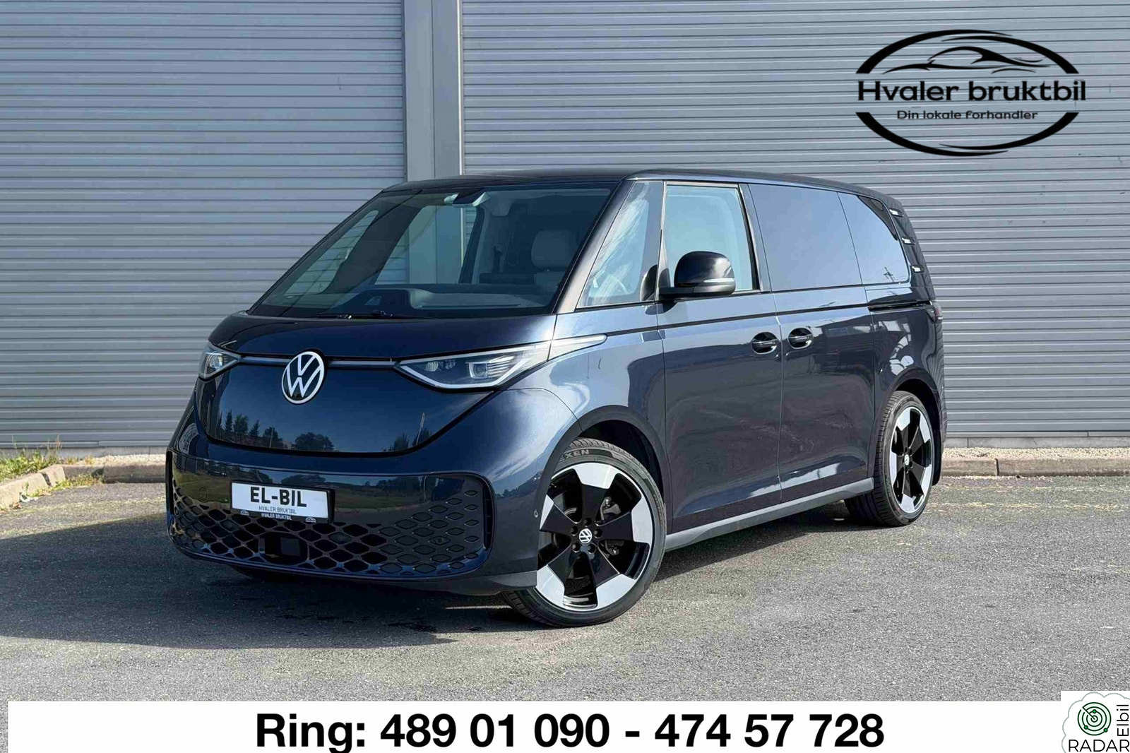 VOLKSWAGEN ID. BUZZ PRO 150 KW PRO/ 150 KW/ 5 Seter/Navi/ Adaptiv Cruise/ Ryggekamera