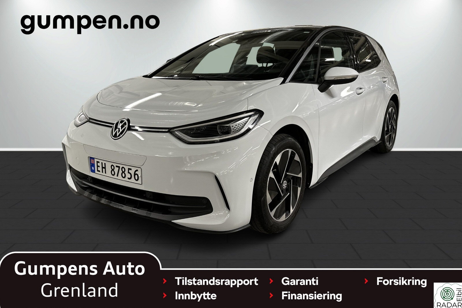 VOLKSWAGEN ID.3 PRO 150 KW pro highline 58kwh 204hk MATRIX/Kamera/Navi/Fjernlysass