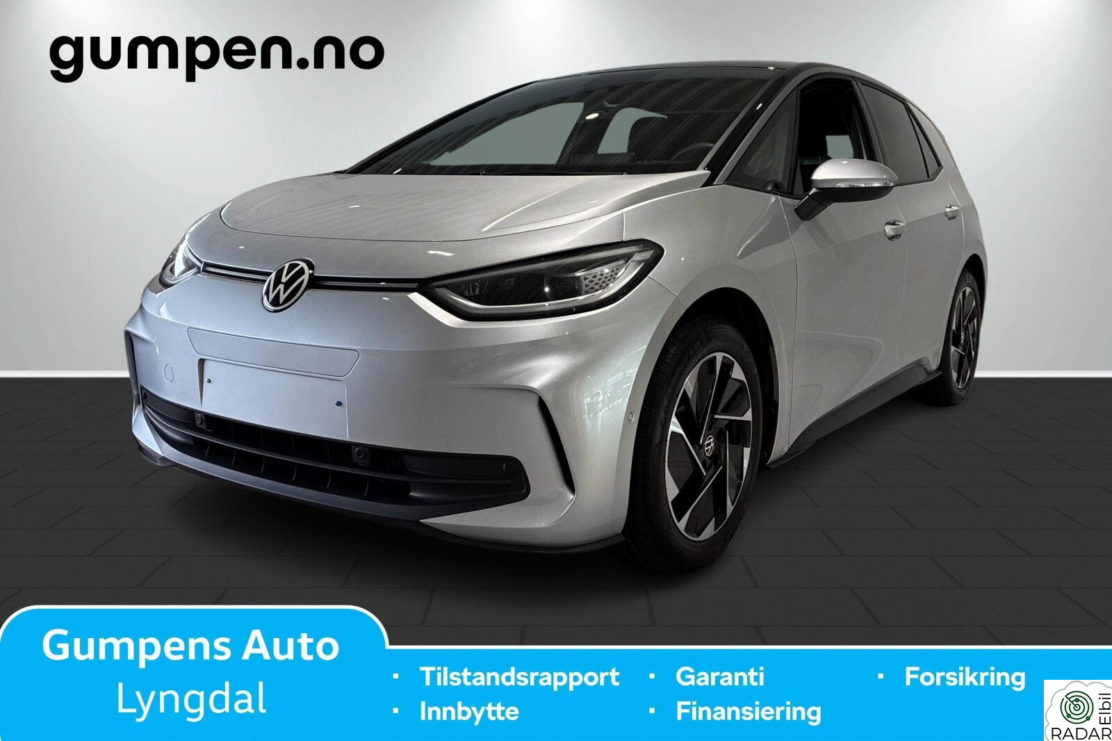 VOLKSWAGEN ID.3 PRO 150 KW pro highline 59kwh 204hk Ryggekamera,Acc, Lav km