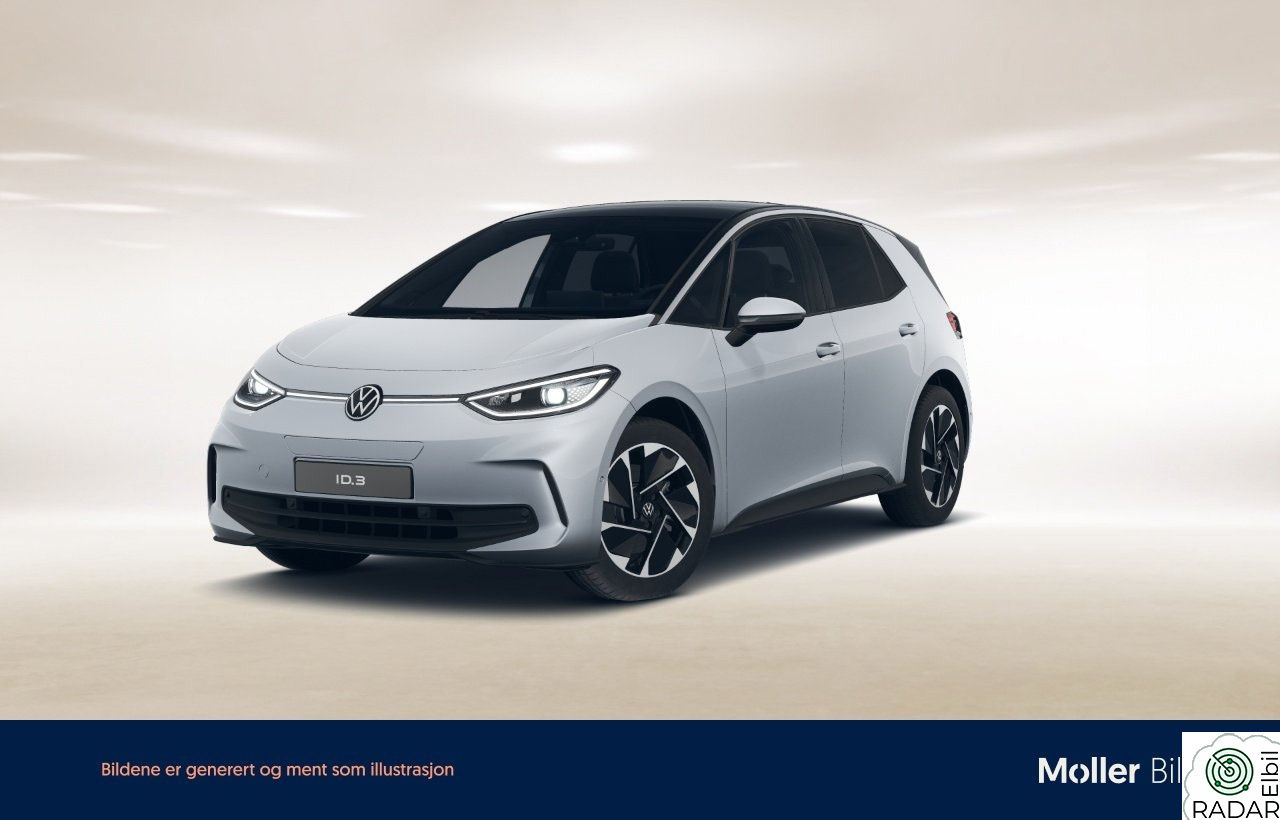 VOLKSWAGEN ID.3 PRO 150 KW Pro highline 59kwh 204hk | LED-Matrix | Keyless | R.Kam