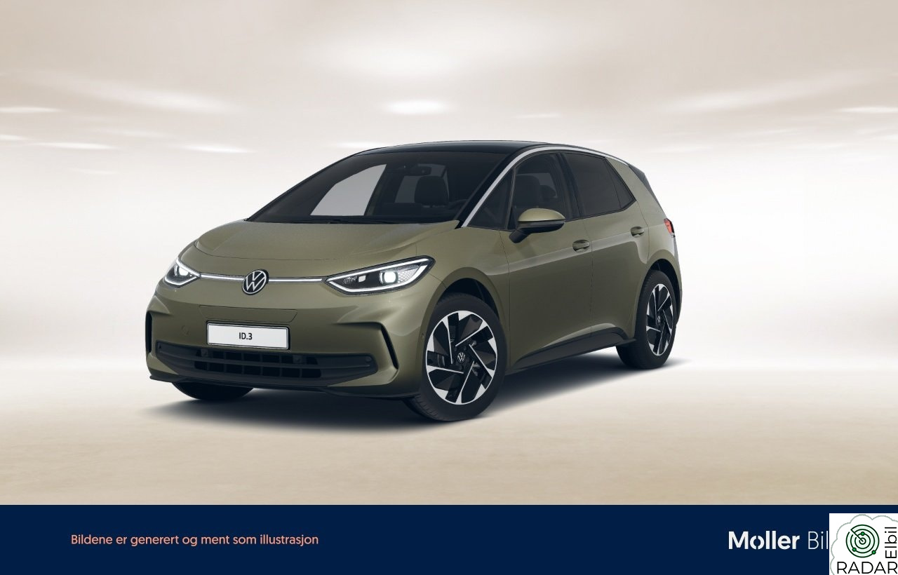 VOLKSWAGEN ID.3 PRO 150 KW Pro Highline 58kWh 204hk - R.Kam, Matrix, Keyless, Navi