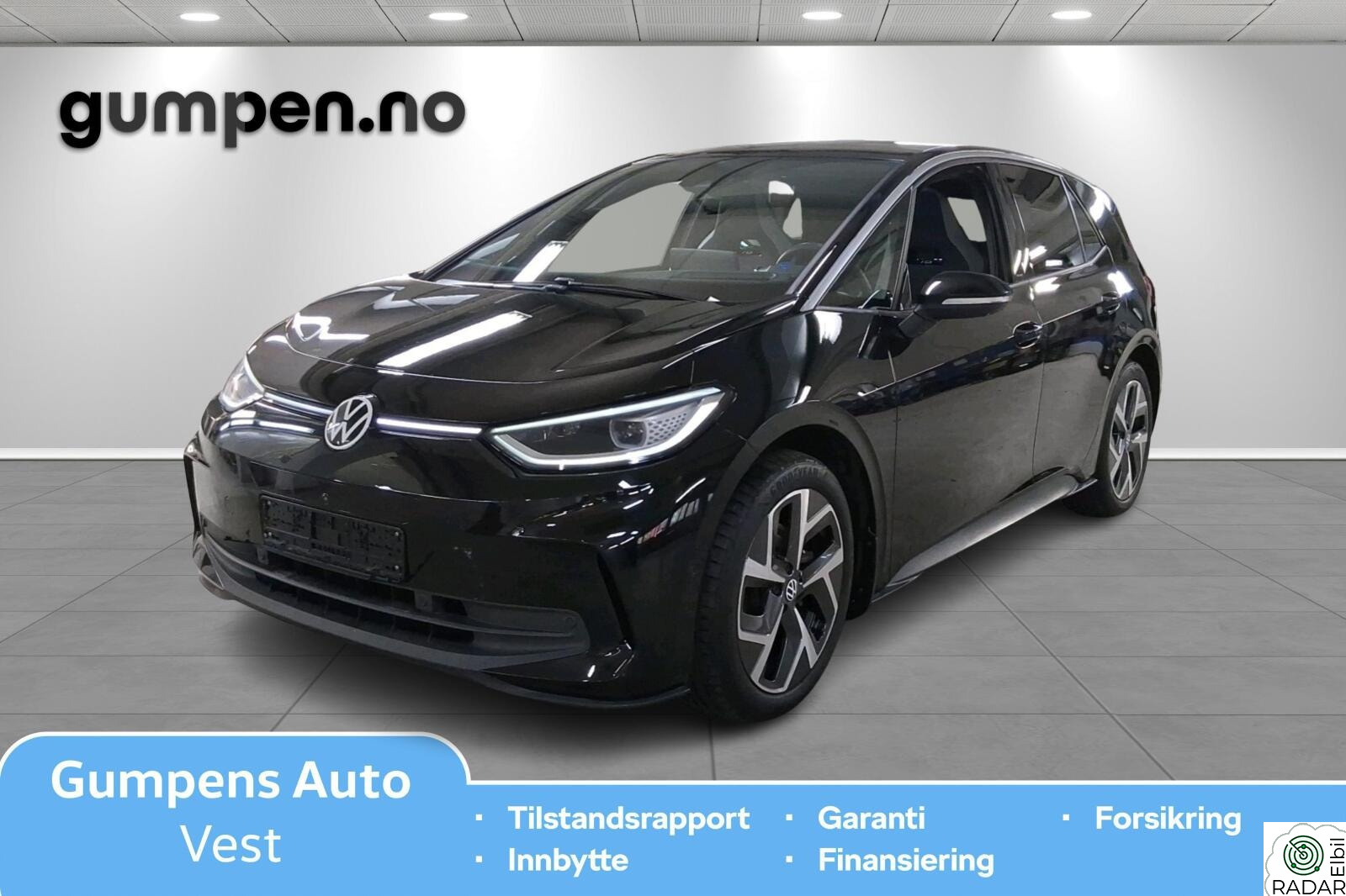 VOLKSWAGEN ID.3 PRO 150 KW PRO 58KWH 204HK /TOP SPORT/VARME I RATT/ACC/R.KAMERA