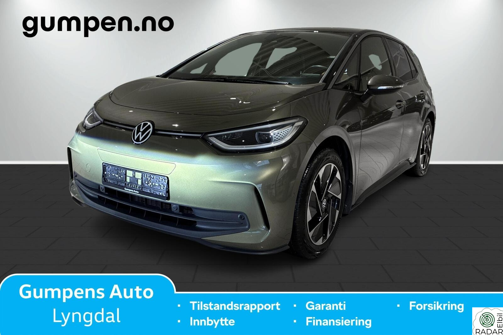 VOLKSWAGEN ID.3 PRO 150 KW pro highline 59kwh 204hk Ryggekamera,Acc, Lav km