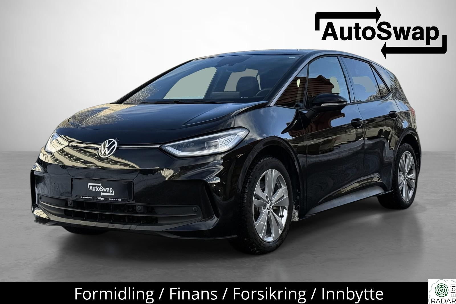 VOLKSWAGEN ID.3 PRO 150 KW PRO 204hk 430km. Facelift. Norsk/ACC/Matrix/Lekker! S+V