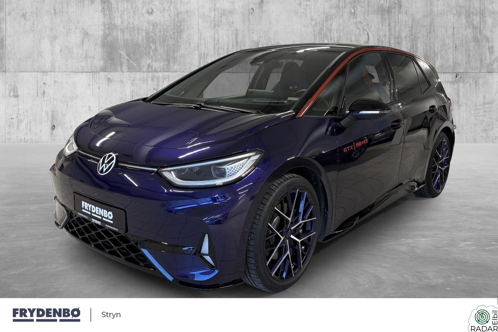 VOLKSWAGEN ID.3 GTX PERF. 240 KW GTX Fire Ice 326hk TOPSPORT|MATRIX|360|HUD|H&K|MASSASJE