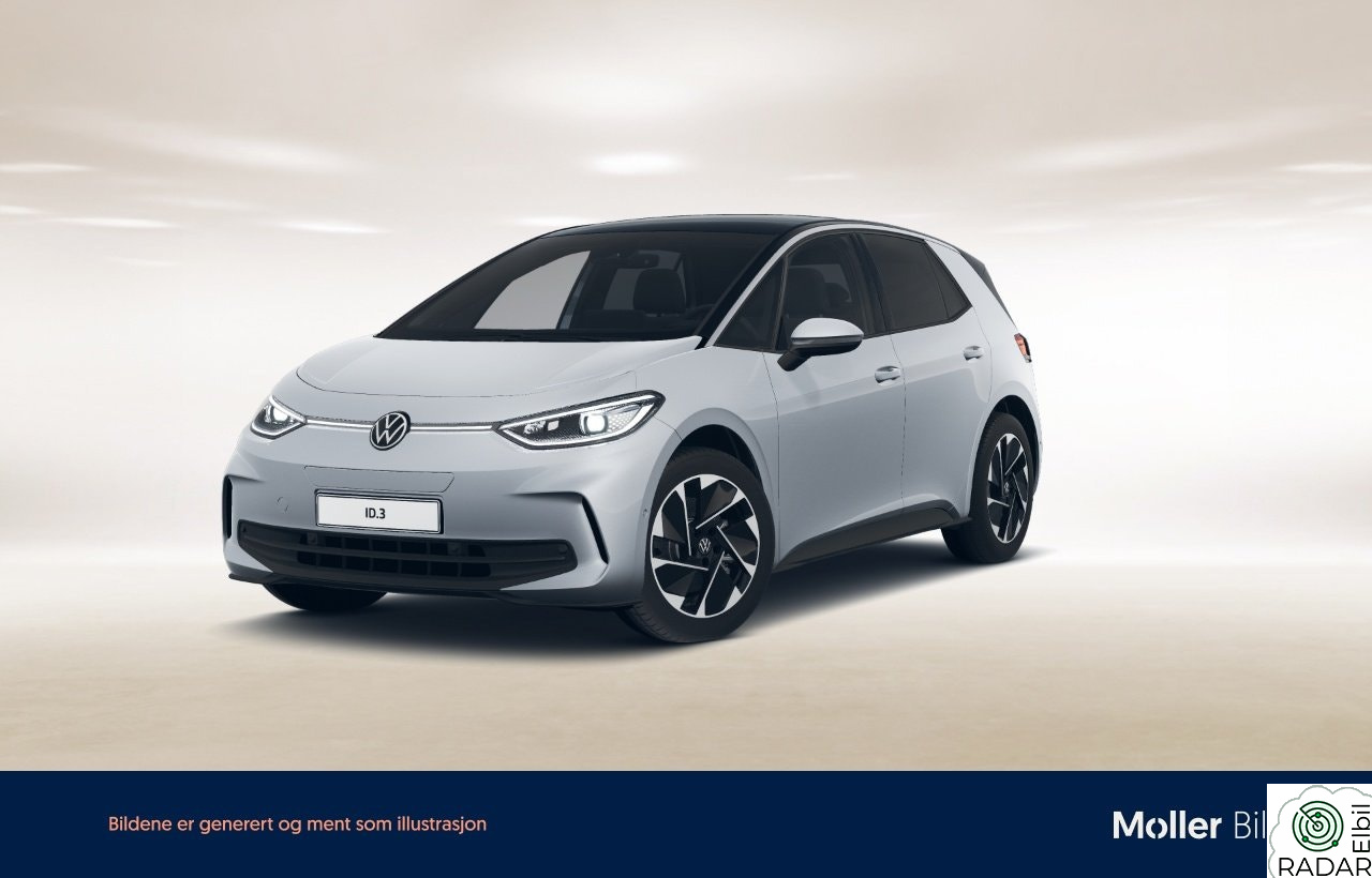 VOLKSWAGEN ID.3 PRO 150 KW fl business 58kwh 204hk/MATRIX/RYGGEKAMERA/KEYLESS/ACC+