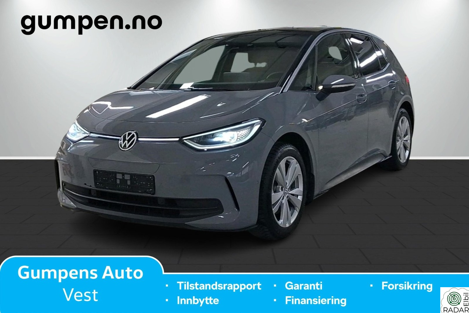 VOLKSWAGEN ID.3 PRO 150 KW PRO HIGHLINE 58KWH 204HK/GODT UTSTYRT/NYBILGARANTI