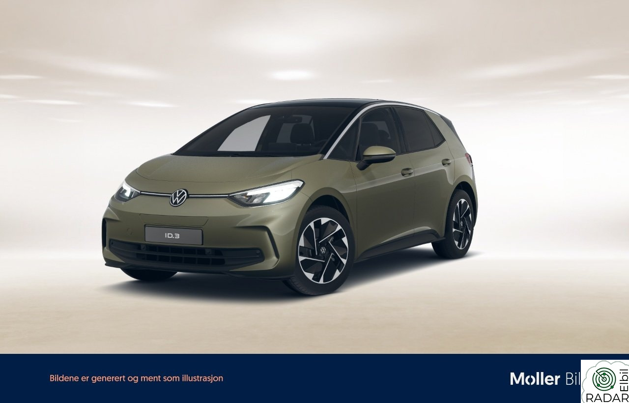 VOLKSWAGEN ID.3 PURE 125 kW Pure busines.52kwh 170hk | Keyless | Navi | Ryggekamera