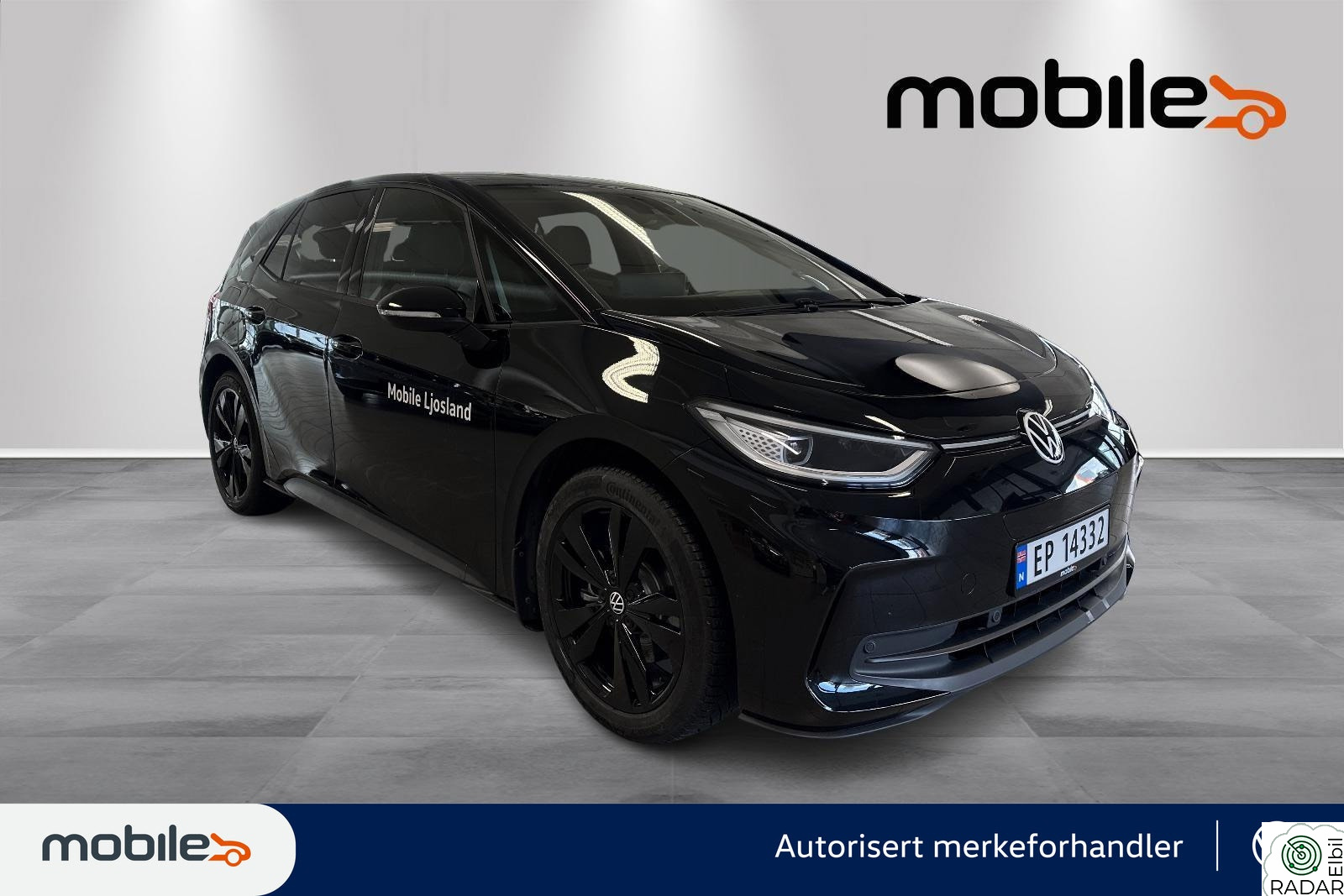 VOLKSWAGEN ID.3 PRO 150 KW Pro Highline 59kWh 204hk BLACK STYLE