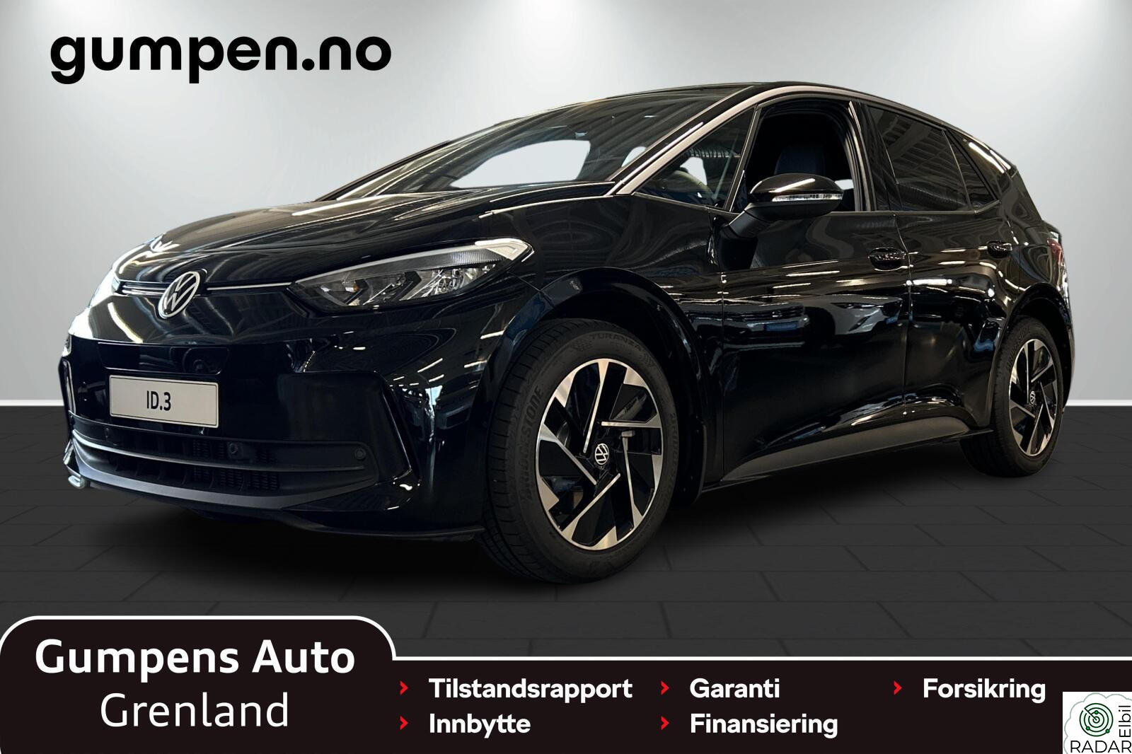 VOLKSWAGEN ID.3 PURE 125 KW pure busines.52kwh 170hk R.kam/Navi/ACC/Lane assist++
