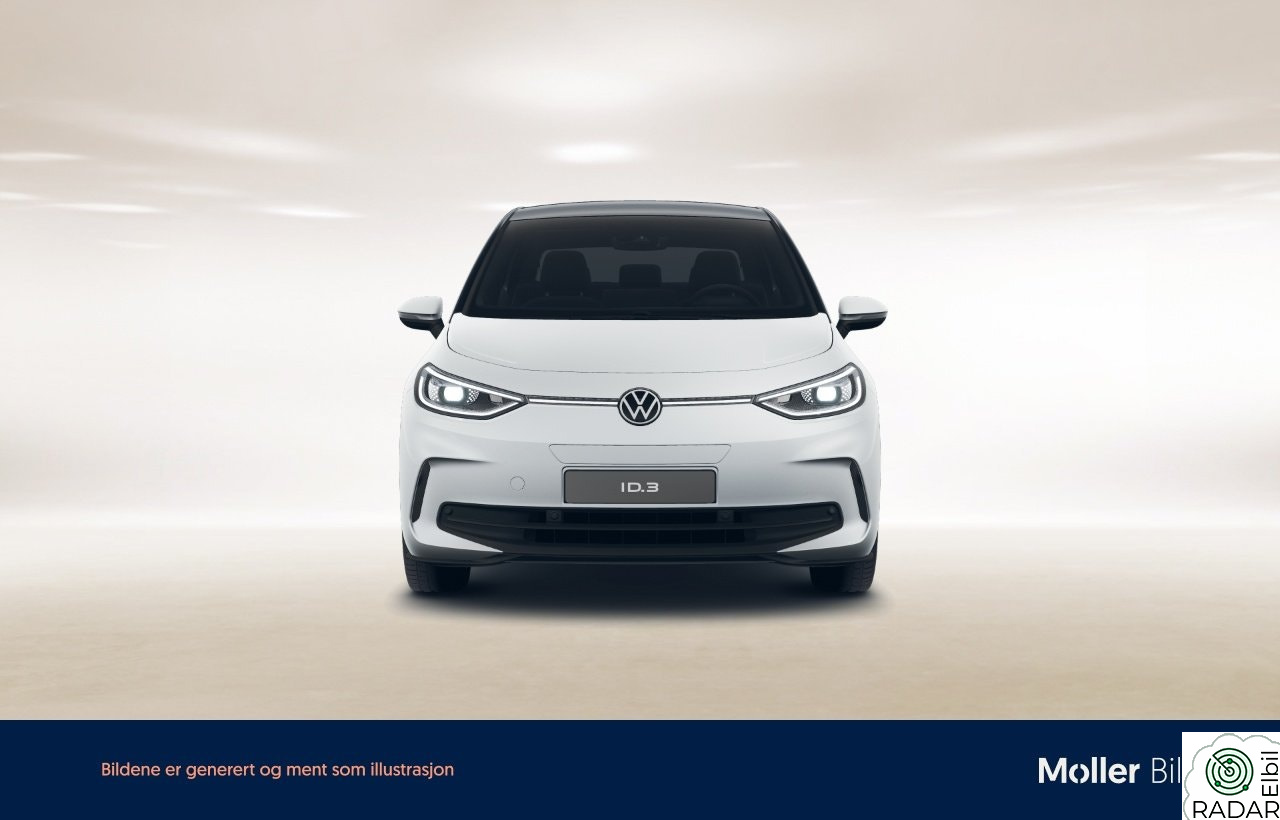 VOLKSWAGEN ID.3 PRO 150 KW Pro 58 kWh 204hk Highline | LED-Matrix | Ryggekamera |