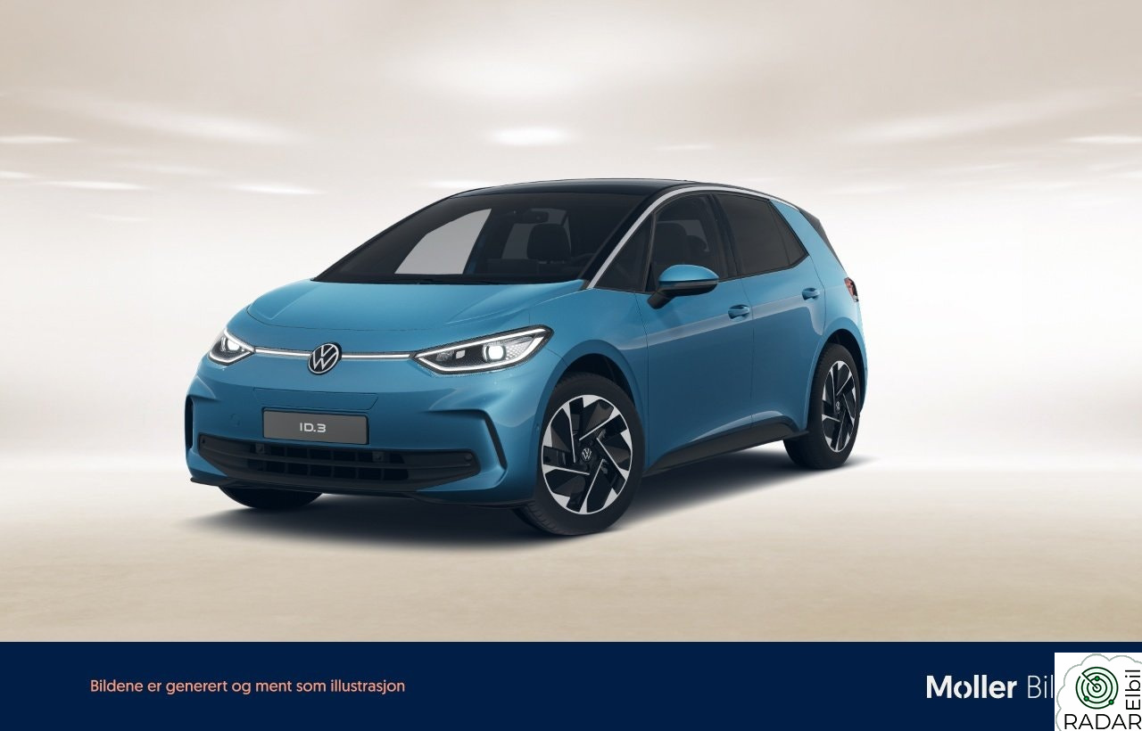 VOLKSWAGEN ID.3 PRO 150 KW Pro Highline 59kWh 204hk - Matrix, R.Kam, ACC, Navi