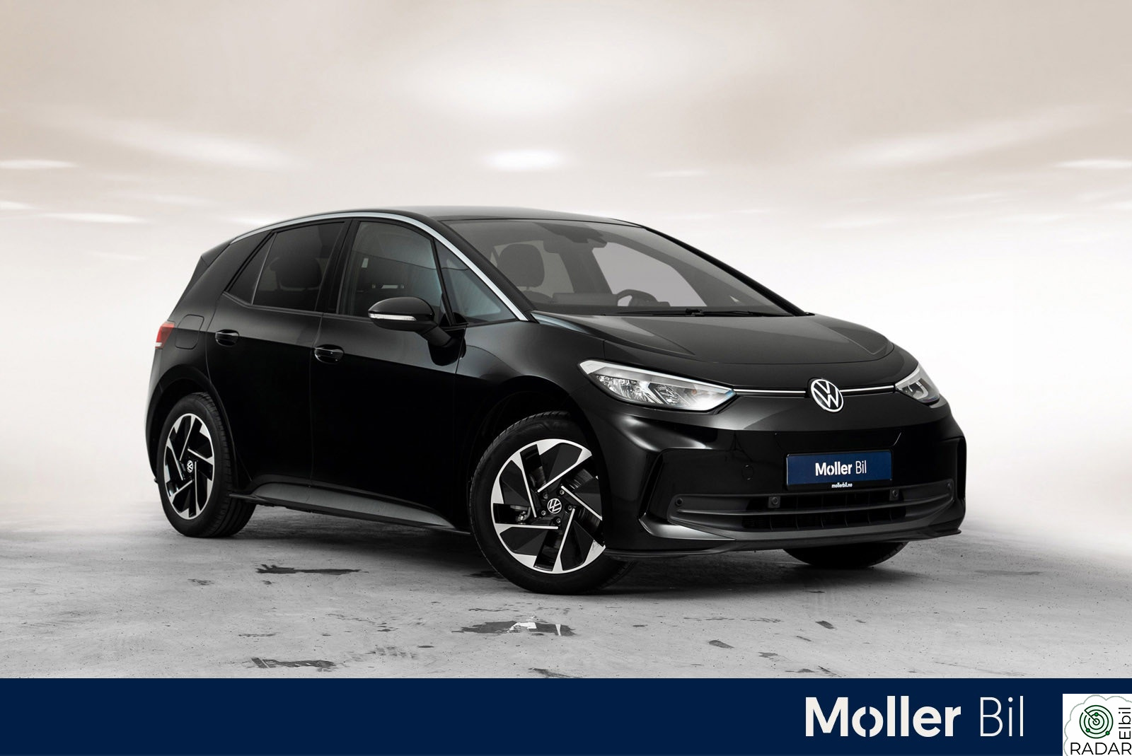 VOLKSWAGEN ID.3 PURE 125 KW Pure Businessline 52kWh 170hk 18"-Mørke ruter-R.kamera