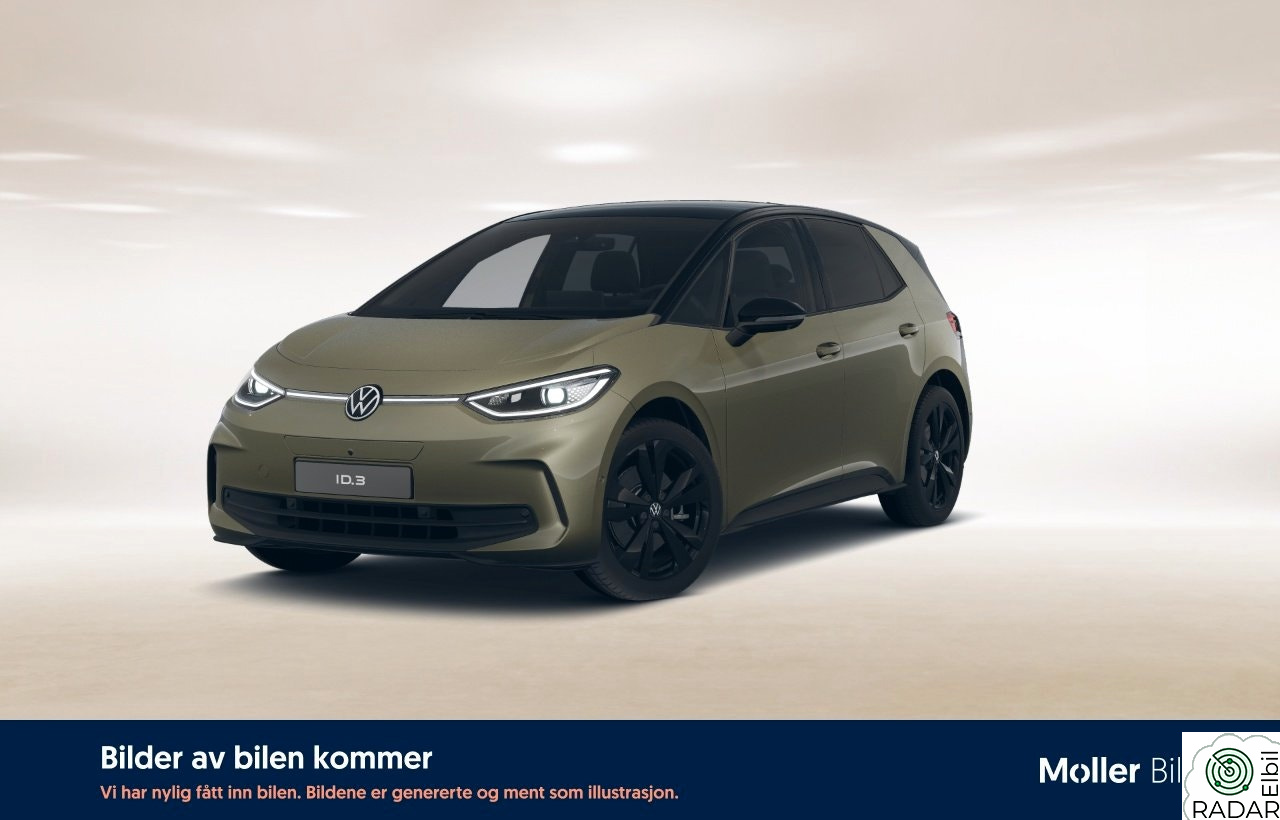 VOLKSWAGEN ID.3 PRO 150 KW pro highline 59kwh 204hk/DCC/360KAM/LEDMATRIX/KEYLESS++