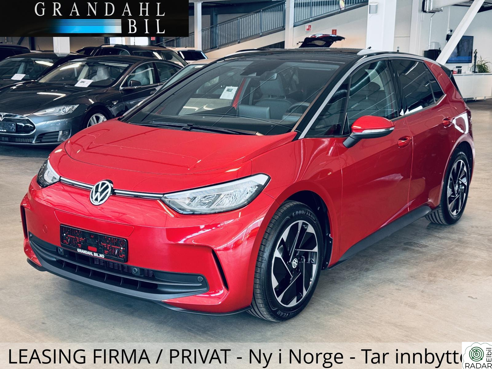 VOLKSWAGEN ID.3 PURE 125 KW Wltp 387 KM - Ryggekamera - LEASING