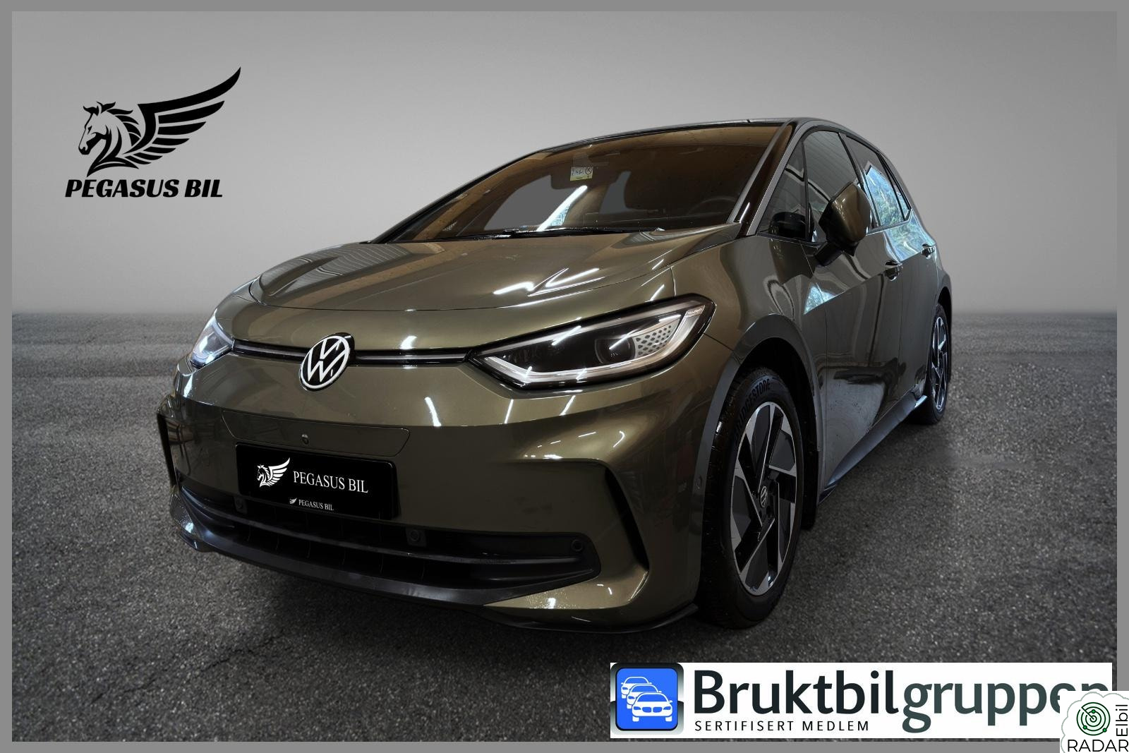 VOLKSWAGEN ID.3 PRO 150 KW FL PRO Performance/CarPlay/Ryggekamera/LED-hovedlys