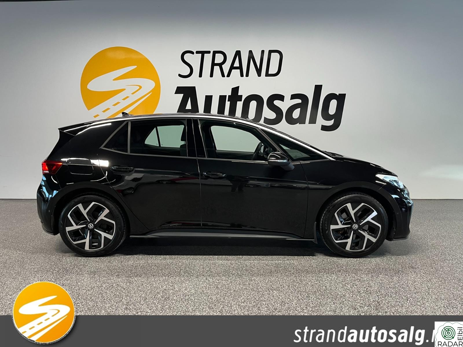 VOLKSWAGEN ID.3 PRO 150 KW Pro 58kWh 204hk 427km WLTP Ryggekamera Varmepumpe LED