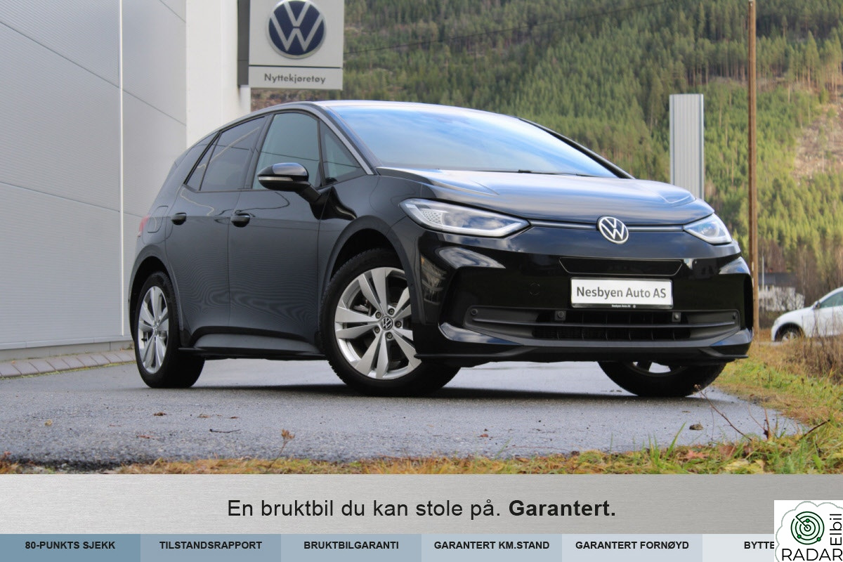 VOLKSWAGEN ID.3 PRO 150 KW pro highline 58kwh 204hk  LED-Matrix/R.kam++Levering?