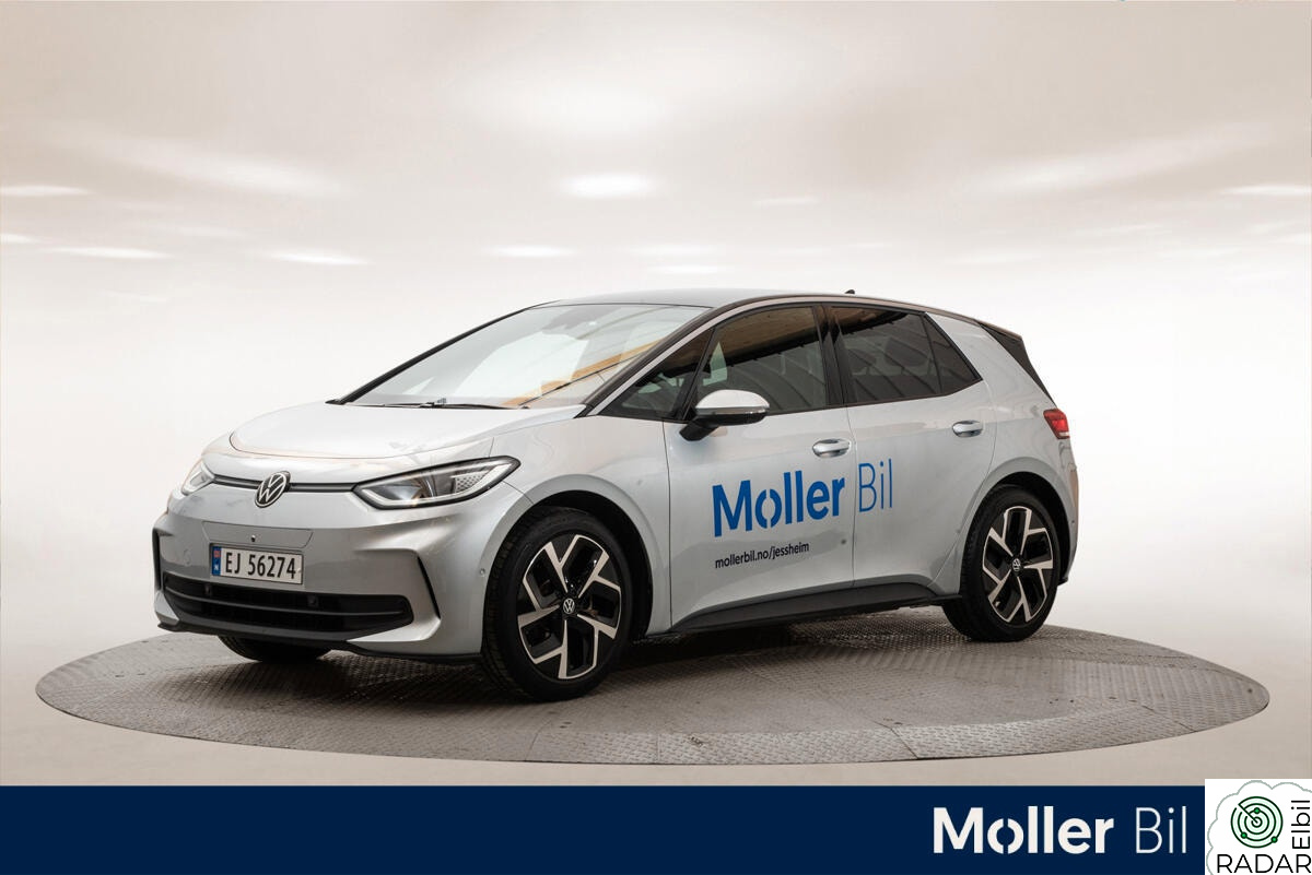 VOLKSWAGEN ID.3 PRO 150 KW Pro 59kWh 204hk Highline DEMOBIL FØRERASS.PK+, 19'' alu