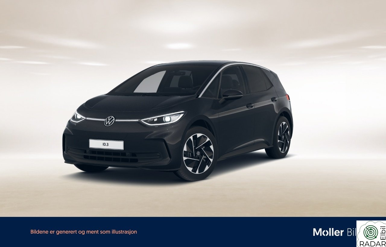 VOLKSWAGEN ID.3 PRO 150 KW pro highline 58kwh 204hk | LED-Matrix | Keyless | Navi