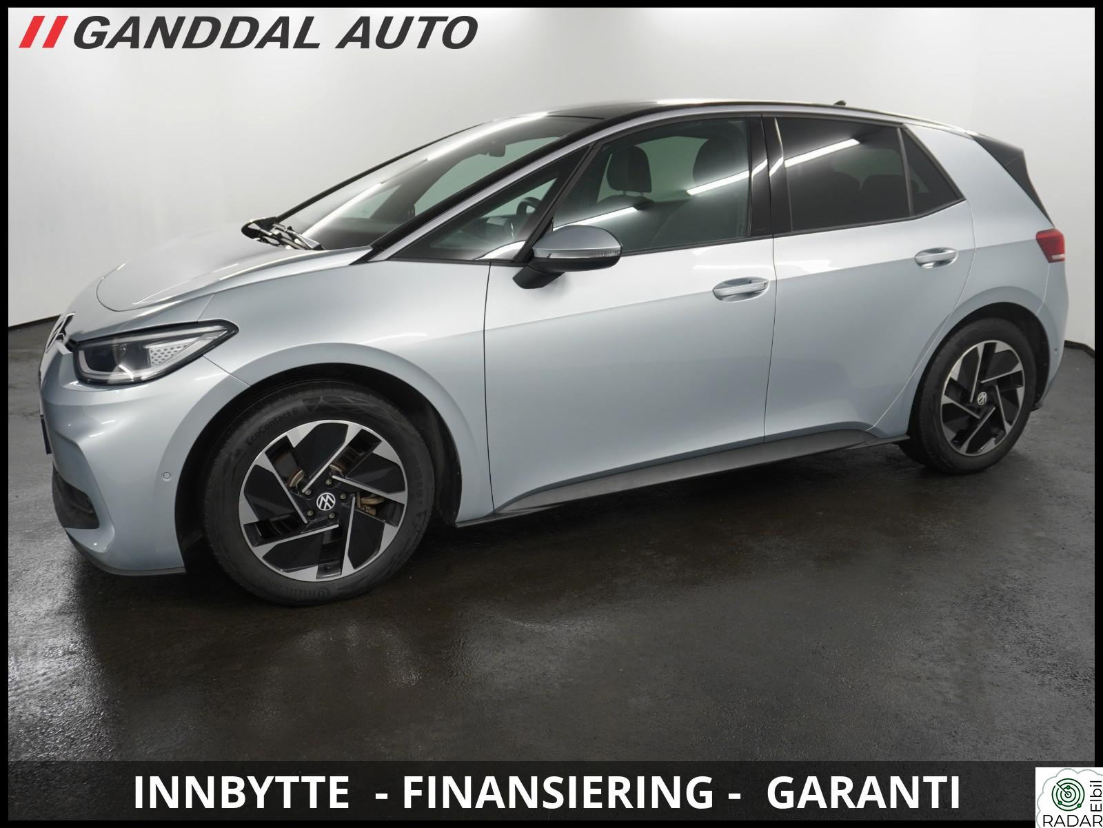 VOLKSWAGEN ID.3 PRO 150 KW PRO HIGHLINE 204 HK / MATRIX / KAMERA / KEYLESS / NORSK
