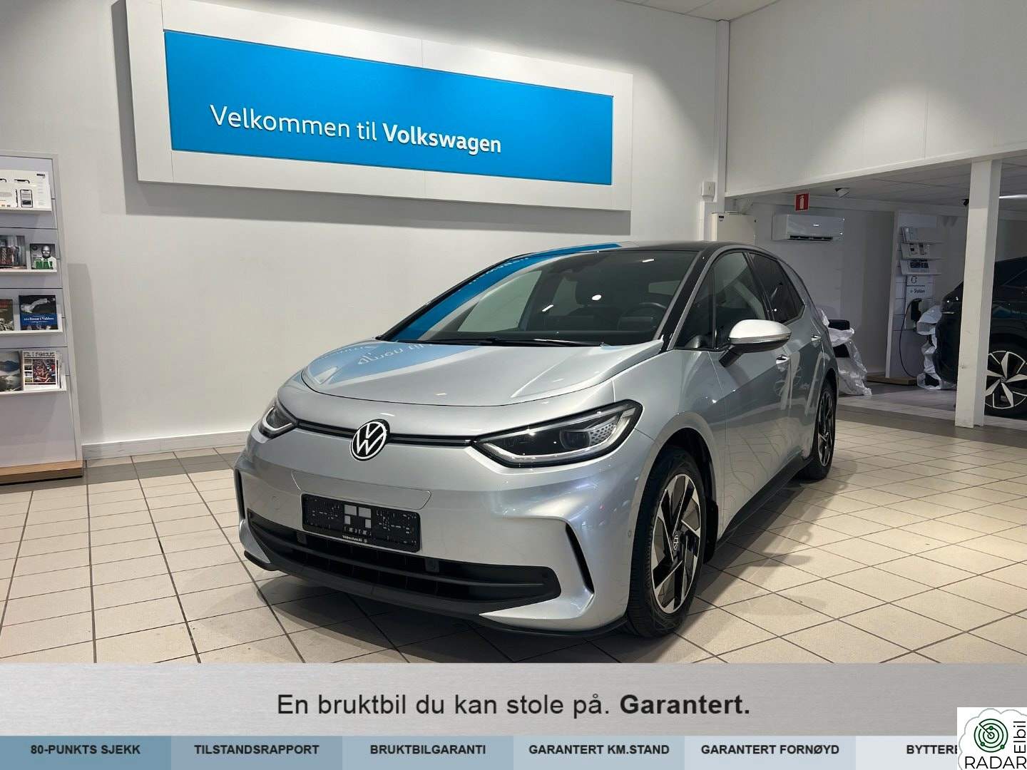 VOLKSWAGEN ID.3 PRO 150 KW Pro Highline 59kWh 204hk Transportfeste/Matrix/Ryggekam