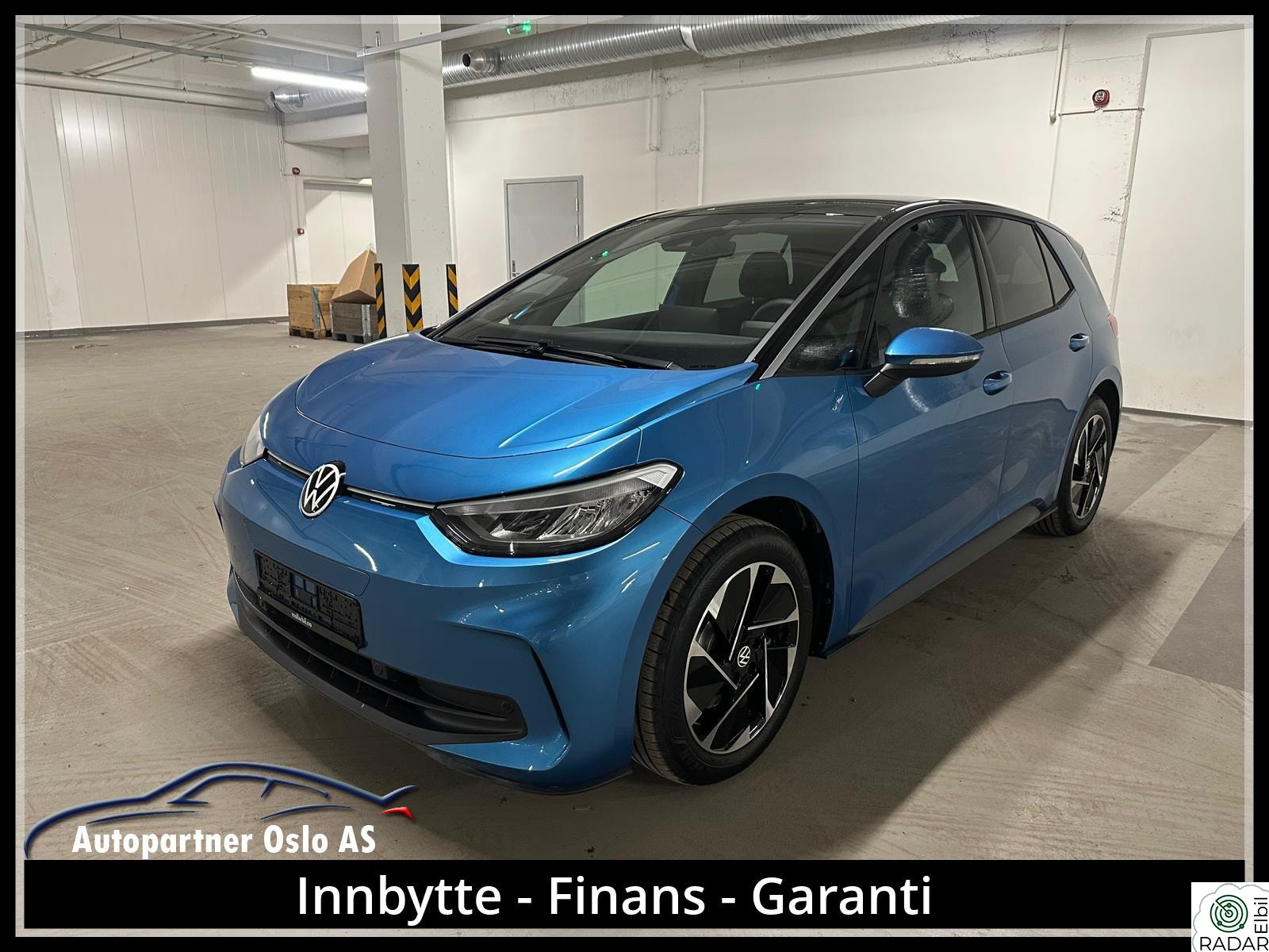 VOLKSWAGEN ID.3 PURE 125 KW Pure Business 52kwh 170hk , R.Kam, ACC, Navi