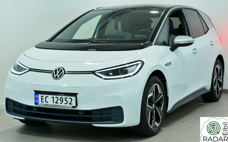 VOLKSWAGEN ID.3 PRO 150 KW 2021 | 1ST PLUS | 417 km | 58 kWh | NYBILGARANTI
