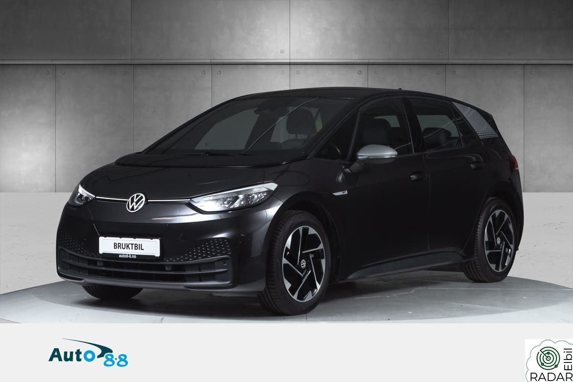 VOLKSWAGEN ID.3 PRO 150 KW 58 kWh 204hk 418 km | Ack | Park sensorer +++