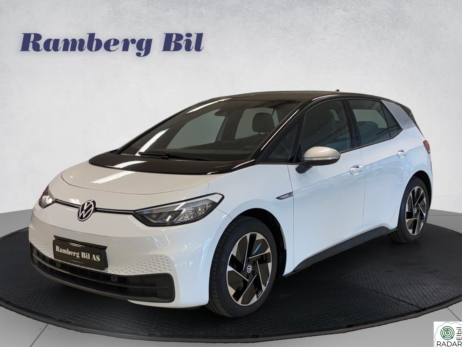 VOLKSWAGEN ID.3 PRO 150 KW 1.ST Pro Performance 422 Km 204 Hk Navigasjon Rattvarme
