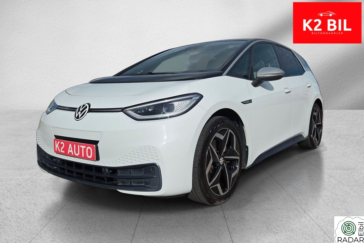 VOLKSWAGEN ID.3 PRO 150 KW 1st Pro 150 kw, Leveres EU godkjent